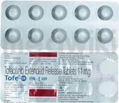 Tofe 11mg Tablet ER 10s