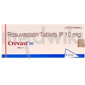 क्रेवास्ट 10मिलीग्राम टैबलेट 15एस