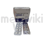 Lorame 2mg Tablet 10s
