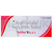Volibo R 1mg/0.3mg Tablet 10s