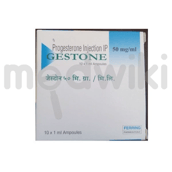 जेस्टोन 50 मिलीग्राम इंजेक्शन 1 मिली
