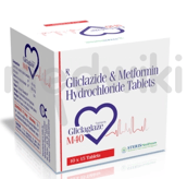 Gliclaglaze M 40mg/500mg Tablet 15s