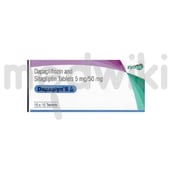 डापग्लिन एस 5mg/50mg टैबलेट 10s