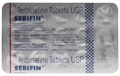 सेबिफिन 250एमजी टैबलेट 15एस