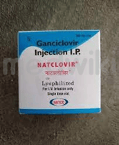 नैटक्लोविर 500mg इन्जेक्शन 10ml
