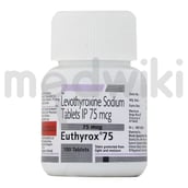 Euthyrox 75mcg Tablet