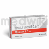 मिनोसिल्क 2.5mg टैबलेट 10s