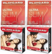 Playgard Condom Ultra Slim 3s