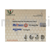 Mutrans 10mcg/hr ट्रांसडर्मल पैच