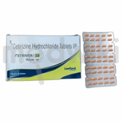 सिट्रीजीन 10एमजी टैबलेट 200s