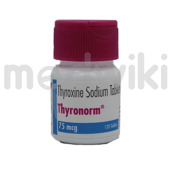 थाइरुप 75एमसीजी टैबलेट 120एस