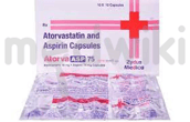 Atorva Asp 10mg/75mg Capsule 10s