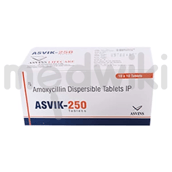 अस्विक 250 टैबलेट डीटी