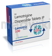 लैमोट्रिज़ 100एमजी टैबलेट 10एस