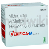 वेरिफिका एम 500mg/50mg टैबलेट 15s