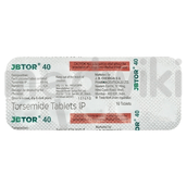 जब्टोर 40mg टैबलेट 10s