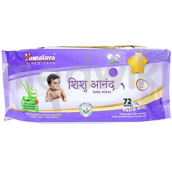हिमालया शिशु आनंद एक्स्ट्रा सॉफ्ट वाइप्स 72 एस