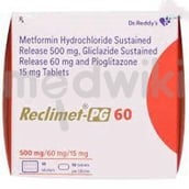 Reclimet PG 60mg/15mg/500mg Tablet SR 10s