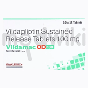 विल्डामैक ओडी 100एमजी टैबलेट 15s