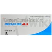 मेल्ज़ैप 0.5एमजी टैबलेट एमडी 15एस