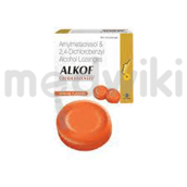 अल्कोफ कफ लोजेंज ऑरेंज 10s