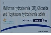 गलीज़िड टोटल पी 15एमजी/500एमजी/60एमजी टैबलेट एसआर 10एस