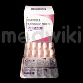 मेट जीएम 1mg/500mg टैबलेट