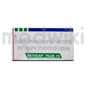 बीटाकैप प्लस 40एमजी/10एमजी कैप्सूल एसआर