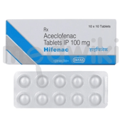 Hifenac 100mg Tablet 10s