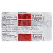 Remo Zen M 100mg/1000mg Tablet 10एस