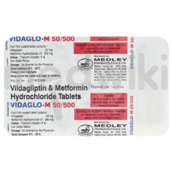 विडाग्लो एम 500mg/50mg टैबलेट 10s
