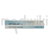 ऑप्टीक्लोर आई ऑइंटमेंट