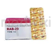 रैब 20mg टैबलेट