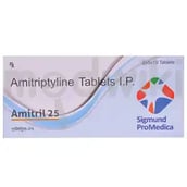 अमिट्रिल 25mg टैबलेट