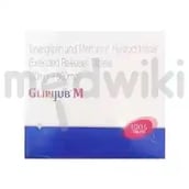 ग्लिपिज़ब एम 500mg/20mg टैबलेट एसआर 15s