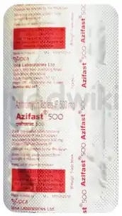 एज़िफ़ास्ट 500 टैबलेट 6एस