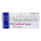 गेस्टेरोल एसआर 300mg टैबलेट