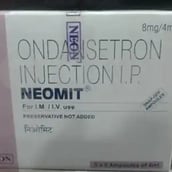 नियोमिट 8एमजी इंजेक्शन 4 मि.ली