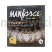 मैनफोर्स ओवरटाइम अनानास कंडोम