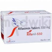 रिफानिल 550 एम जी टैबलेट 10एस
