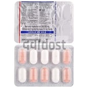 एजूलिक्स एमवी 2mg/500mg/0.2mg टैबलेट एसआर