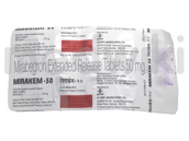 मिरैकेम 50mg टैबलेट 10s