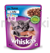 Whiskas Tuna in Jelly Wet Kitten Food 85gm