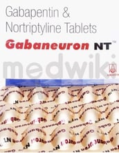 गैबान्यूरोन एनटी 300मिलीग्राम टैबलेट 15एस