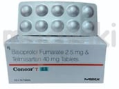 कोनकोर टी 2.5एमजी/40एमजी टैबलेट 10 एस