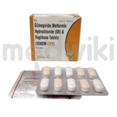 वोकेम जीएम 1mg/500mg/0.2mg टैबलेट 10s