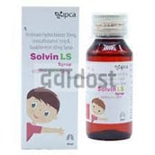 सोल्विन एलएस 30mg/1mg/50mg सिरप 100ml