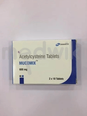 म्यूकोमिक्स 600एमजी टैबलेट ईटी 10एस