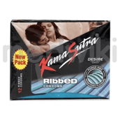 कामसूत्र रिब्ड कंडोम 12एस