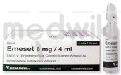 एमेसेट 8एमजी इंजेक्शन 4 मि.ली